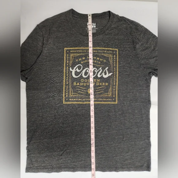 Lucky Brand Coors Golden Banquet Mens T-shirt Size Large - Picture 7 of 7